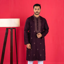 Load image into Gallery viewer, Mens Basic Panjabi- Violet
