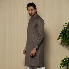 Load image into Gallery viewer, Mens Embroidery Panjabi - Heather Forest
