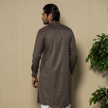 Load image into Gallery viewer, Mens Embroidery Panjabi - Heather Forest

