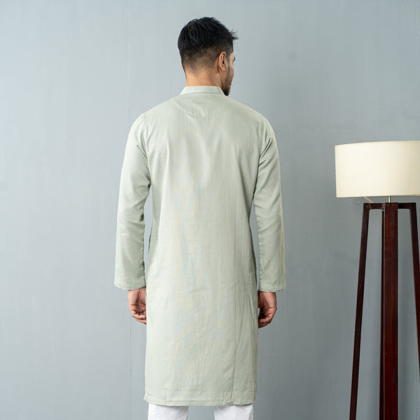 Men's Pastel Embroidered Panjabi