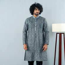 Load image into Gallery viewer, Mens Panjabi- Ash
