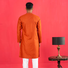 Load image into Gallery viewer, Mens Panjabi- Burnt Orange
