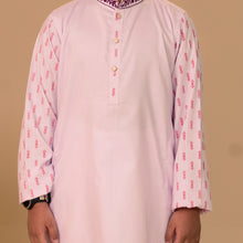 Load image into Gallery viewer, Boys Embroidery Panjabi-Pink 1
