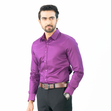 Load image into Gallery viewer, Mens Formal Shirt-Plum Caspia
