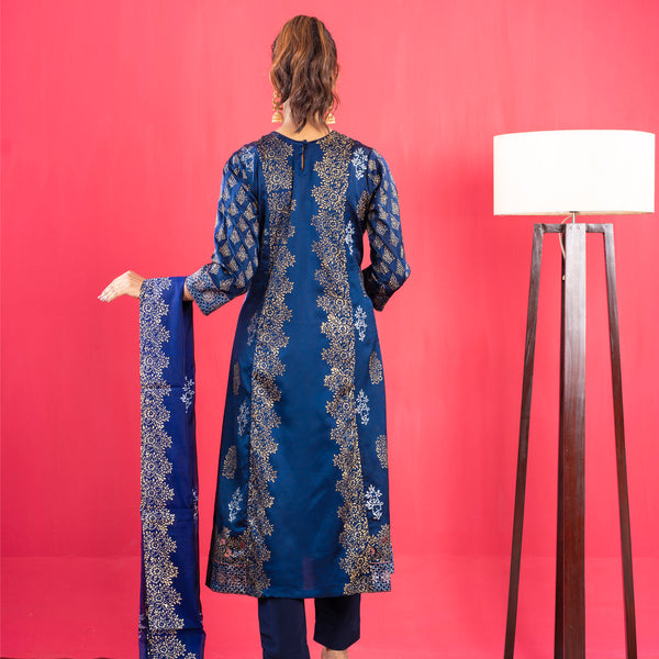 Salwar Kameez- Navy Blue