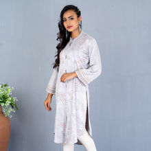 Load image into Gallery viewer, Ladies Kurti- Ash Color

