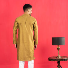 Load image into Gallery viewer, Mens Karchupi Panjabi- Olive
