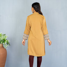 Load image into Gallery viewer, Ladies Kurti- Gold
