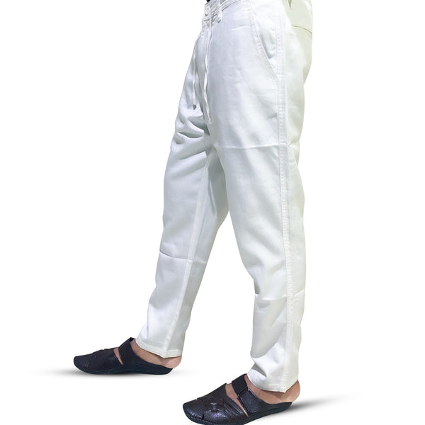 Mens Pant Pajama- White