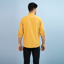 Load image into Gallery viewer, Mens Casual Shirt- Safran Yellow
