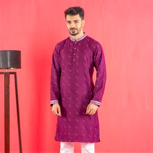 Load image into Gallery viewer, Mens Basic Panjabi- Purple
