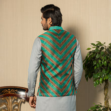 Load image into Gallery viewer, Mens Vest - Teal Color
