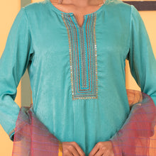 Load image into Gallery viewer, Salwar Kameez- Sea Green
