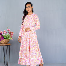 Load image into Gallery viewer, Ladies Dress- Pink/Yellow
