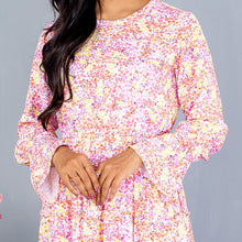 Load image into Gallery viewer, Ladies Dress- Pink/Yellow
