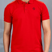 Load image into Gallery viewer, Mens Polo- Red
