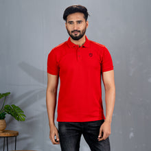 Load image into Gallery viewer, Mens Polo- Red
