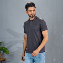 Load image into Gallery viewer, Men’s Dark Gray Polo
