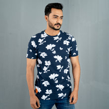 Load image into Gallery viewer, Mens T-Shirt- Navy Aop

