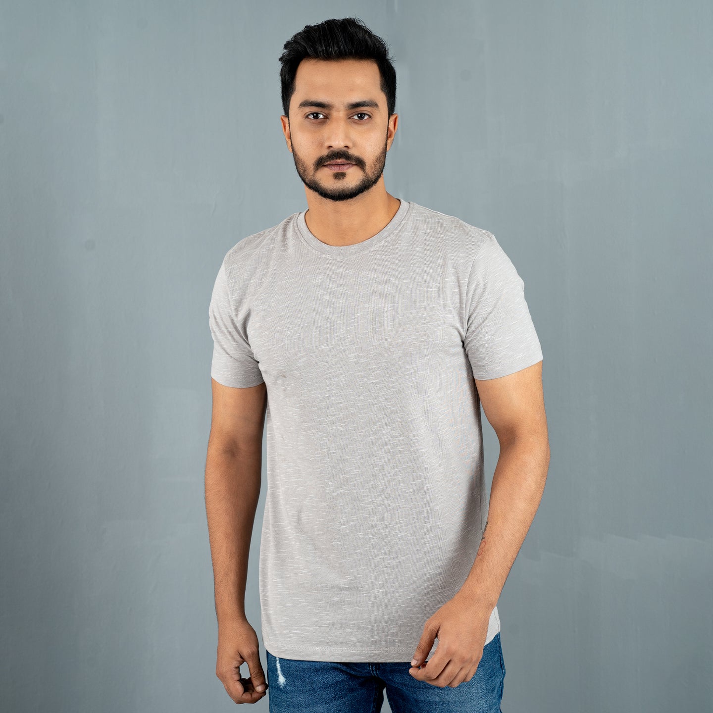 Mens T-Shirt- Light Grey