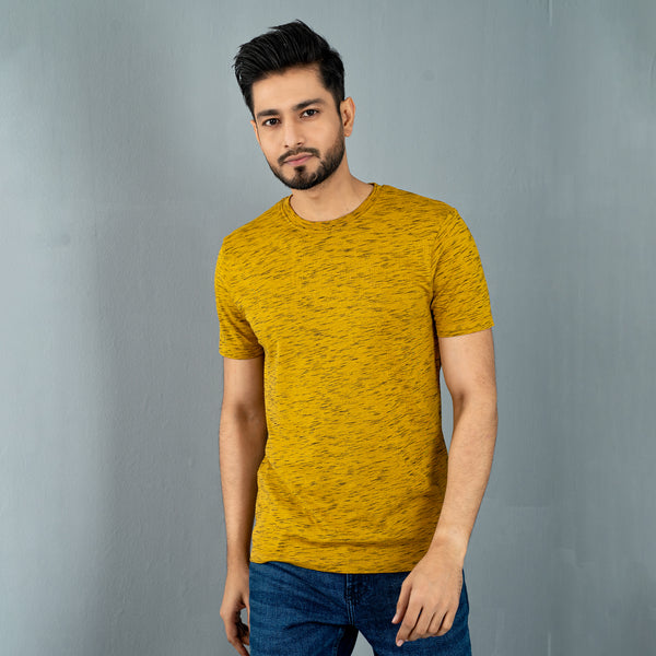Mens T-Shirt- Mustard