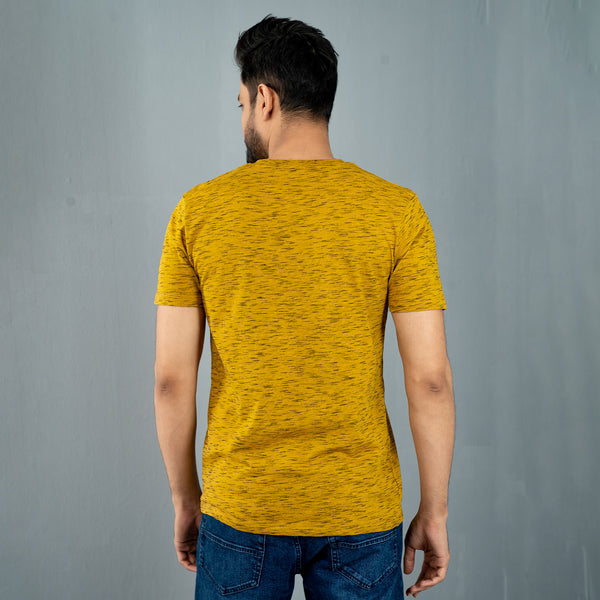 Mens T-Shirt- Mustard