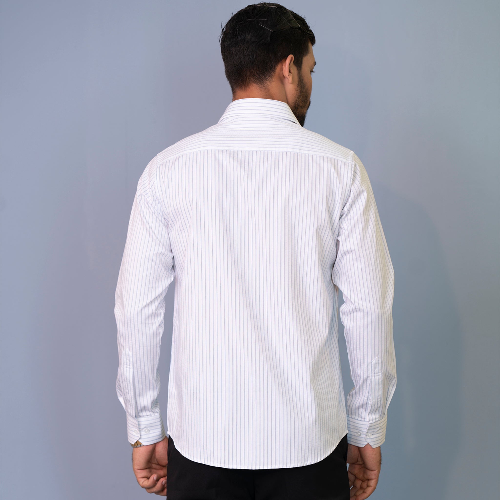 Mens Formal Shirt- White – TwelveBd