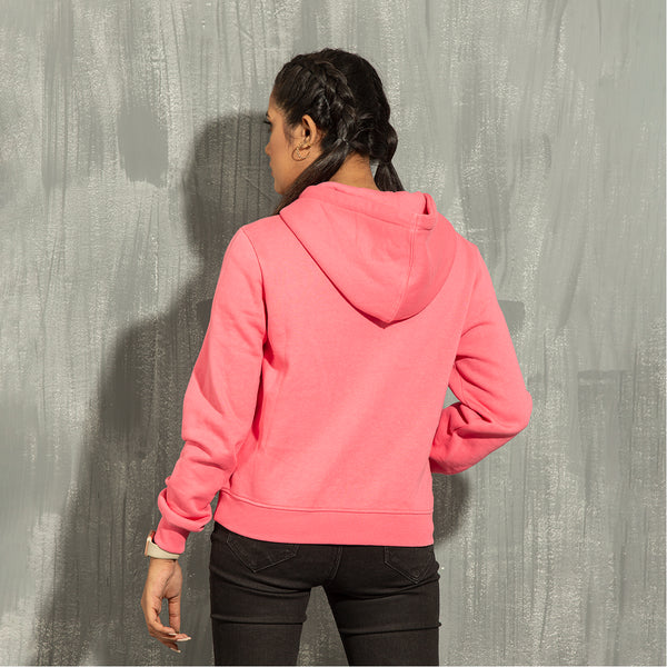 Ladies Hoodie- Pink