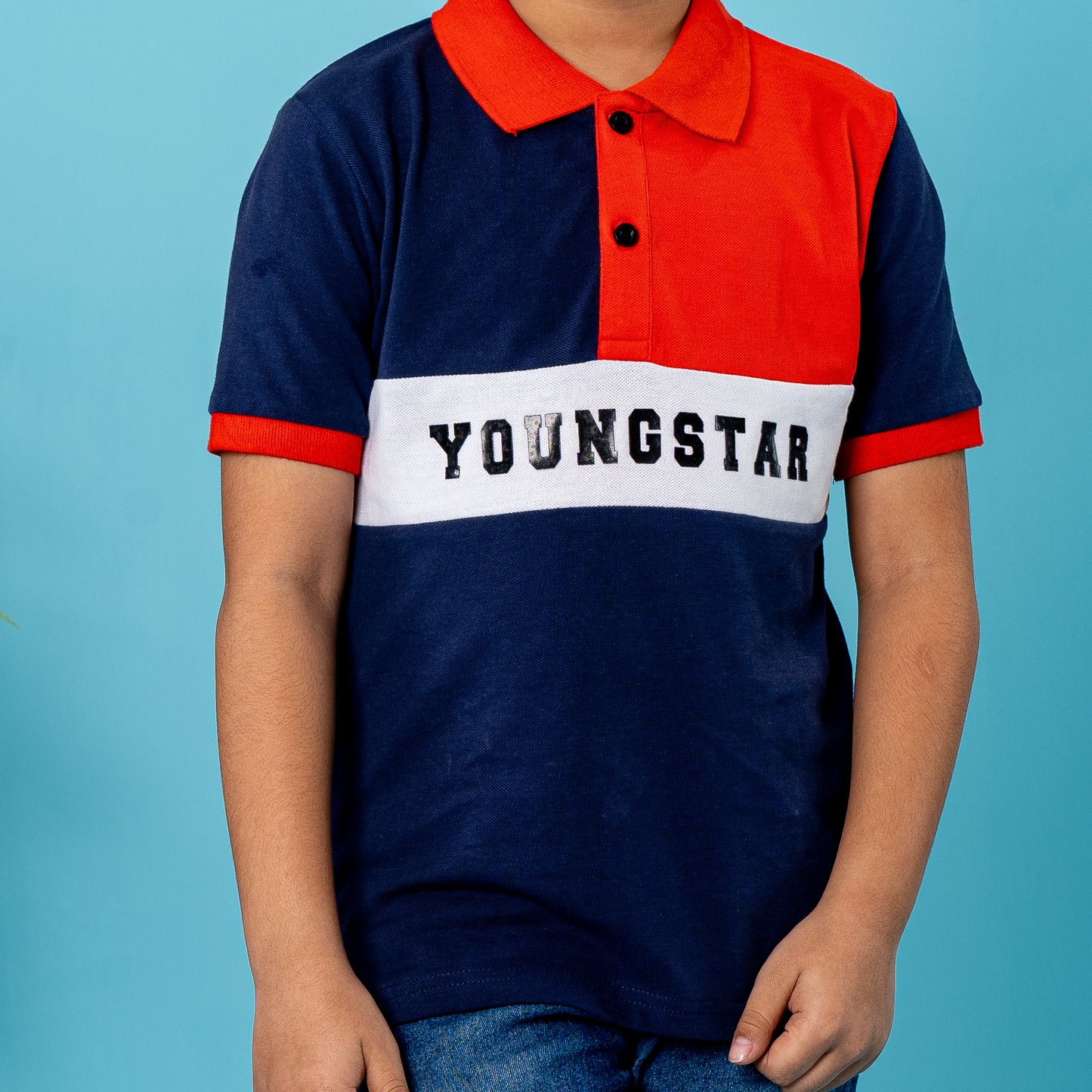 Boys Polo- Navy