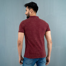 Load image into Gallery viewer, Mens Polo- Bordeaux
